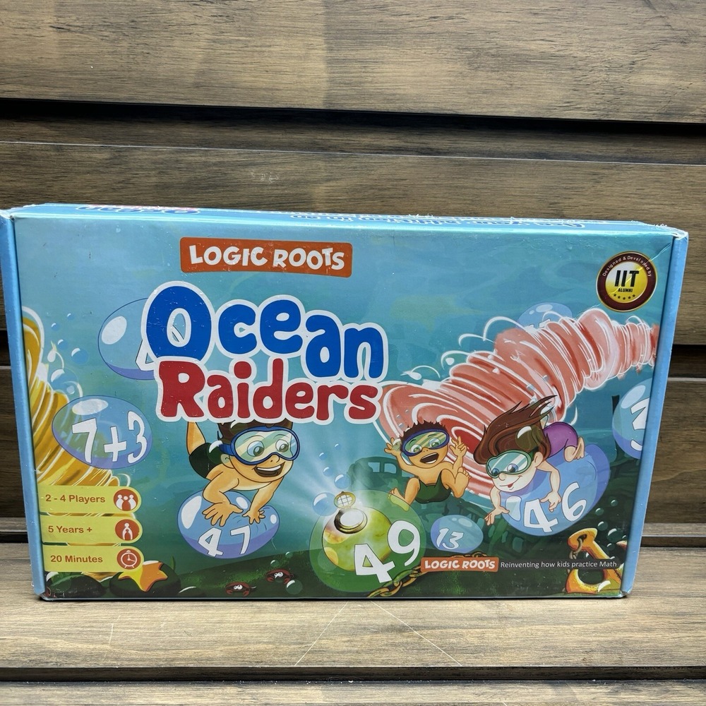 Ocean Raiders Logic‎ Roots Math Learning Game Undersea Adventure Sealed